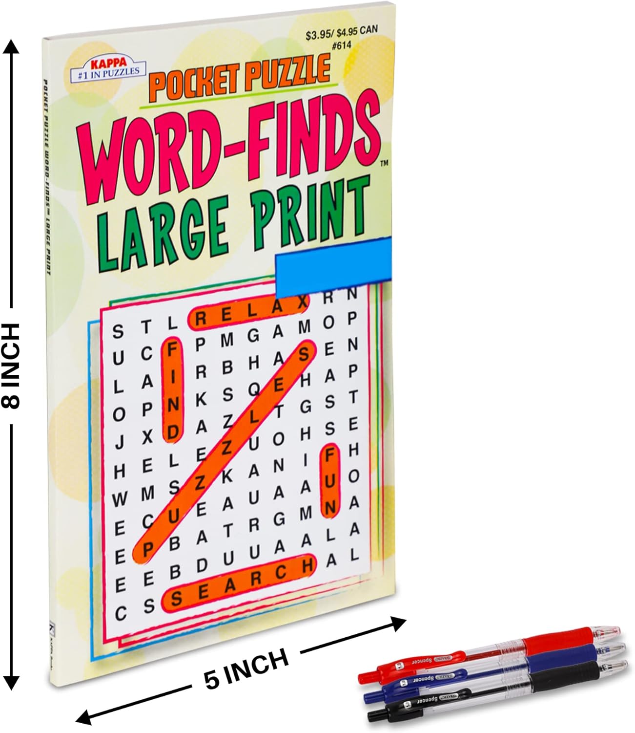 مجموعة 5 حزم من كتب سودوكو بحجم السفر 450+، ألغاز سودوكو للكبار، كتب ألغاز الكلمات الكبيرة للطباعة للكبار، تنشيط الدماغ لكبار السن، مجموعة متنوعة من الكتب بحجم هضم 8x5 - Image 3