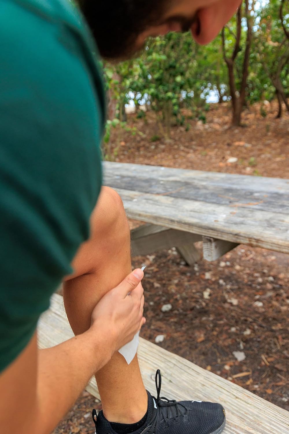 "مناديل طاردة للبعوض Mosquito Guard - خالية من DEET، 20 مناديل طاردة للبعوض مغلفة بشكل فردي - حجم مناسب للسفر - طارد للبعوض للشرفات - مناديل طاردة للبعوض للتخييم - مناديل طاردة للحشرات" - Image 6