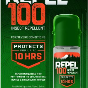ردع الحشرات 100، يطرد البعوض والقراد والزنابير، للظروف الشديدة، يحمي لمدة تصل إلى 10 ساعات، 98% DEET (بخاخ مضخة) 1 أونصة سائلة