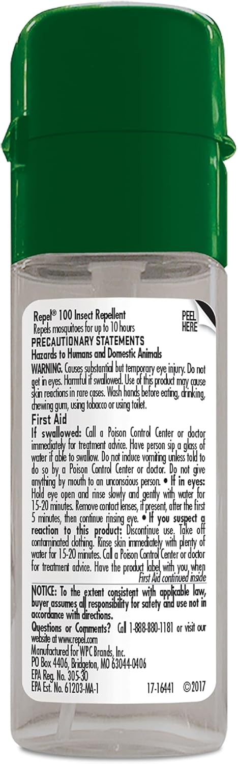 Repel 100 طارد الحشرات للظروف القاسية، 98% DEET، 4 أوقيات (عبوة من 2) - Image 4